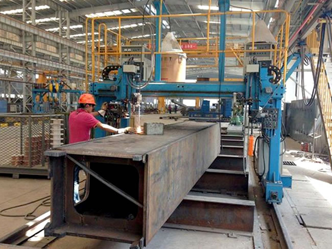 高碑店网架厂房车间