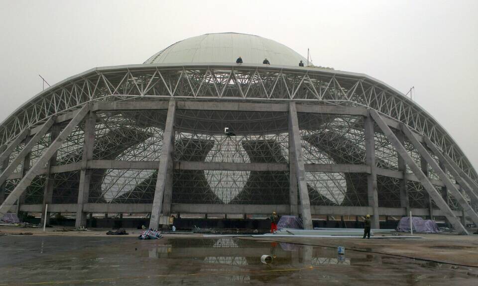 高碑店温泉馆网架工程